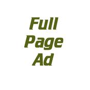 Advertisements - Full Page Ad